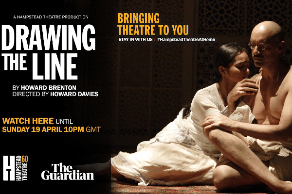 Drawing The Line hampstead theatre Poster